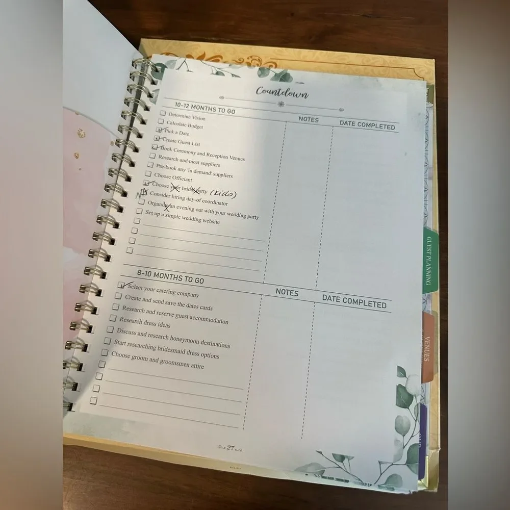 Wedding Planner & Organizer